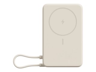 Xiaomi Power Bank 10000 mAh z Wbudowanym Stojakiem w Kolorze Beżowym
