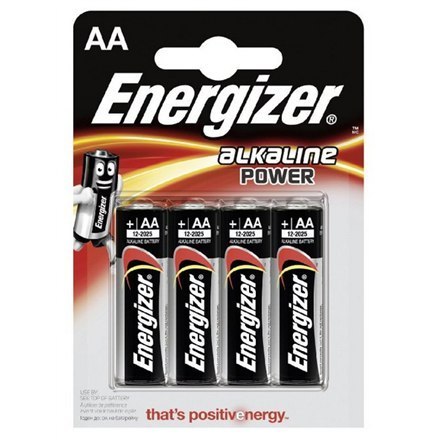 ENERGIZER BATERIA ALKALINE POWER AA LR6 blister 4 szt.