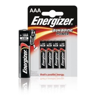 ENERGIZER BATERIE ALKALINE POWER AAA LR03 4 szt.