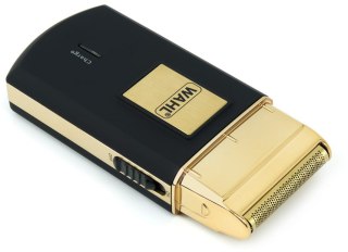 Golarka podróżna WAHL Travel Shaver Gold Edition 07057-016 — bezprzewodowa, etui, 45 min pracy, ładowanie 8 h, złota
