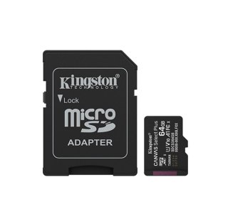 KINGSTON microSDXC 64GB Canvas Select Plus 3 + ADP