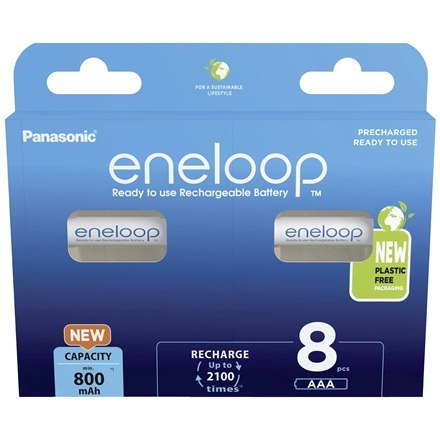 PANASONIC ENELOOP AAA 800 mAh 8 szt