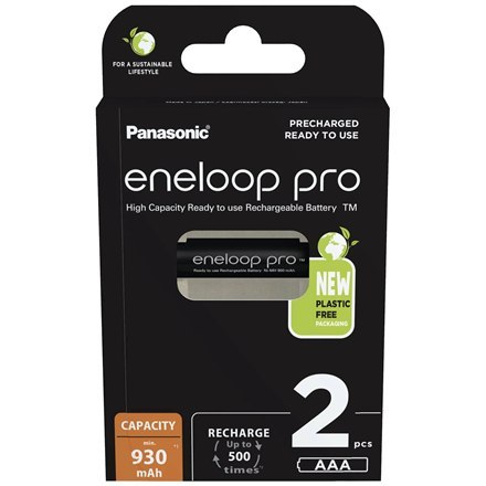 PANASONIC ENELOOP PRO AAA 930mAh 2 szt
