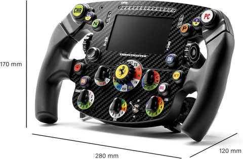 Thrustmaster Kierownica Add-On Ferrari SF-25 Edition Czarna kompatybilna z PS5 PS4 PC