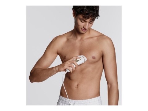 Depilator IPL marki Braun | Silk-expert Pro 5 PL5210 | Liczba poziomów mocy: 3 | Kolor: biały/złoty