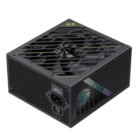 Zasilacz Gamemax | GX PRO 750G | 750 W | Gold | Modułowy