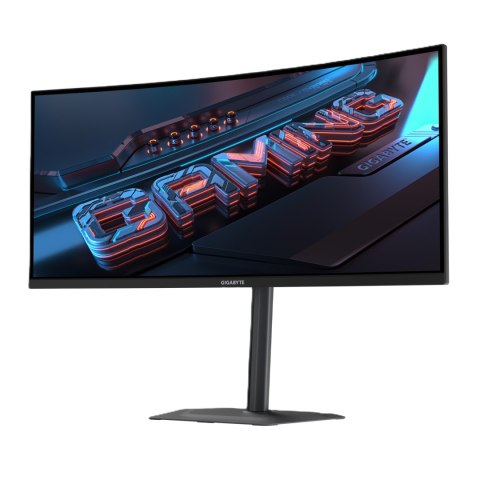 Gigabyte | G34WQC2 EK | 34" | VA | WQHD | 200 Hz | 1 ms | 3440 x 1440 pikseli | 450 cd/m² | Liczba portów HDMI: 2