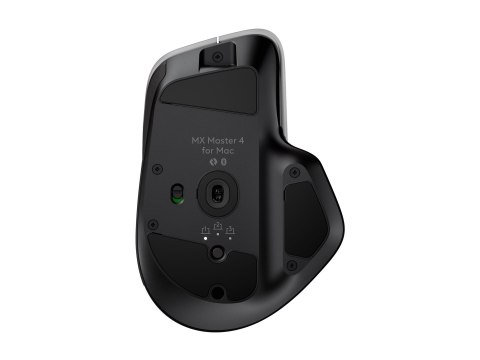 Mysz Logitech MX Master 4 dla firm - bezprzewodowa + Bluetooth, 8000 DPI, kolor Space Black