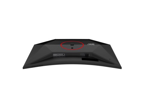 AOC C32G4Z | 32" | VA | FHD | 16:9 | 240 Hz | 0,3 ms | 1920 x 1080 pikseli | 300 cd/m² | Liczba portów HDMI: 1 | Czarny