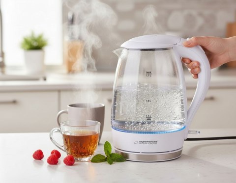 Czajnik elektryczny Esperanza Salto Angel EKK011W (2200W 1.7l; kolor biały)