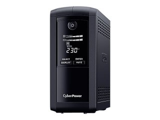 CyberPower | Systemy zasilania awaryjnego UPS | VP1000ELCD | 1000 VA | 550 W