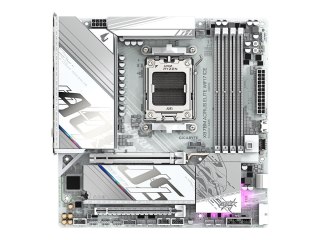 Gigabyte X870M ELITE WIFI7 ICE | Gniazdo procesora: AM5 | Typ chipsetu: AMD X870 | Obsługiwana technologia pamięci RAM: DDR5 SDR