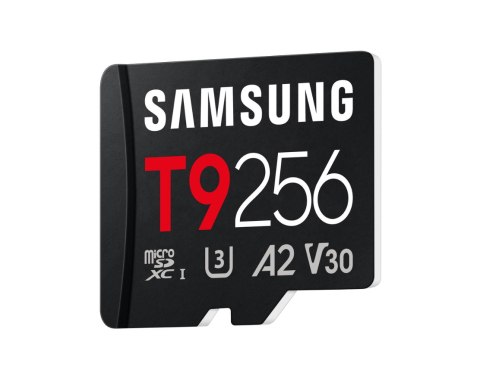 Karta pamięci flash Samsung | 256 GB | Karta pamięci microSDXC UHS-I | Klasa prędkości U3 / V30 / A2