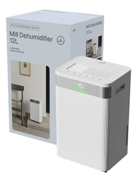Młyn | Osuszacz | MDH12 | MDH12 | 200 W | 200 W | Pojemność zbiornika 2 litry | Pojemność zbiornika 2 litry | Maksymalna wydajno