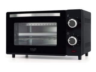 Piekarnik elektryczny Adler | AD 6032 | 9 l | 650 W | Czarny
