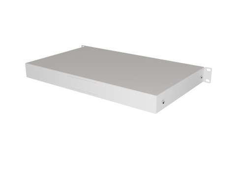 Szuflada Lanberg 19" 1U / 483 x 270 mm, maksymalna nośność do 30 kg, zestaw do montażu, szara | Lanberg