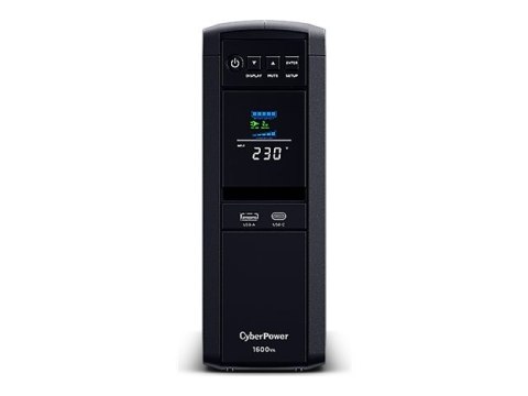 CyberPower | Systemy zasilania awaryjnego UPS | CP1600EPFCLCD | 1600 VA | 1000 W