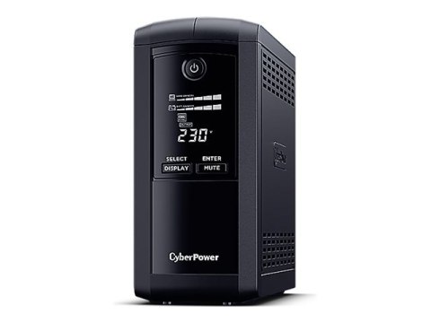 CyberPower | Systemy zasilania awaryjnego UPS | VP1000ELCD | 1000 VA | 550 W