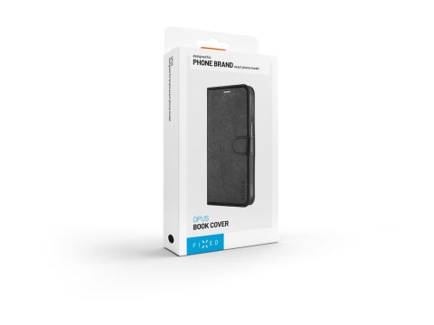 Fixed Opus | Regał na książki | Xiaomi | Redmi 15 4G/5G | Skóra syntetyczna | Czarny