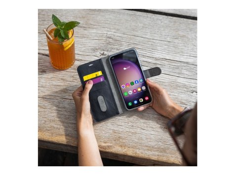 Fixed Opus | Regał na książki | Xiaomi | Redmi 15 4G/5G | Skóra syntetyczna | Czarny