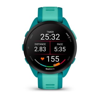 Zegarek Garmin Forerunner 165 Music, 43mm AMOLED Turquoise Aqua