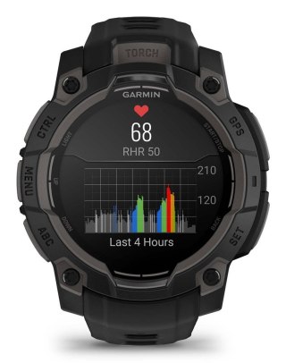 Zegarek Garmin Instinct 3, 45mm AMOLED Black