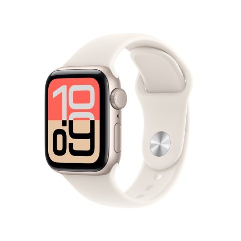 Apple Watch SE (3nd generation) OLED 40mm Cyfrowy 324x394px Ekran dotykowy Beżowy Wi-Fi GPS