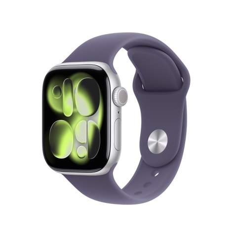 Apple Watch Series 11 OLED 42 mm Cyfrowy 374 x 446 px Ekran dotykowy 5G Srebrny Wi-Fi GPS