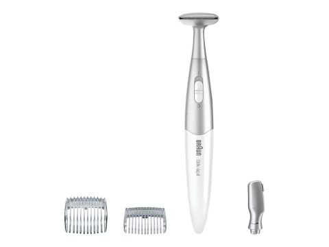 Depilator Braun Precision | Silk-épil FG1100 | Bezprzewodowy | Liczba stopni długości: 2 | Biały