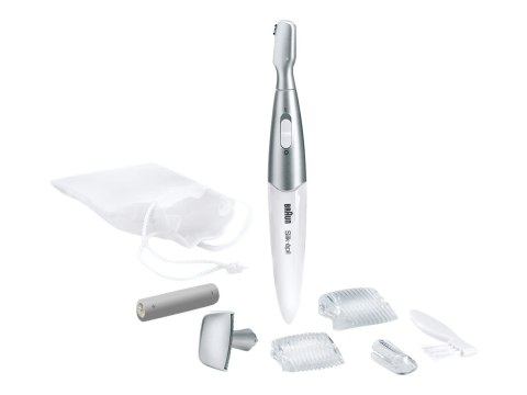 Depilator Braun Precision | Silk-épil FG1100 | Bezprzewodowy | Liczba stopni długości: 2 | Biały