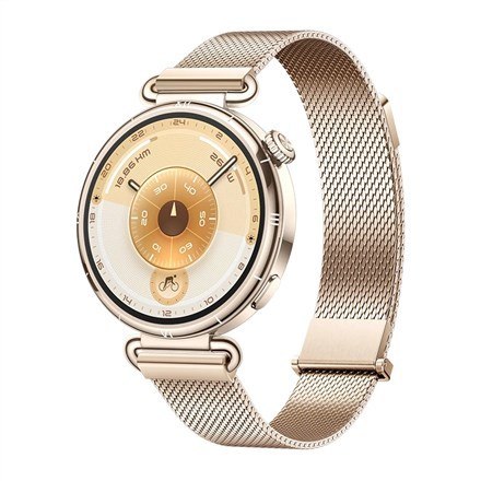 Huawei WATCH GT 6 41mm | Inteligentny zegarek | GPS (satelitarny) | Dioda AMOLED | 1,32 cala | Wodoodporny | Złoto