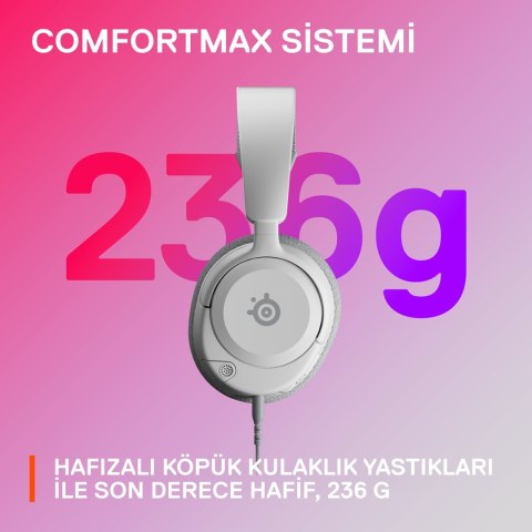 Słuchawki SteelSeries Arctis Nova 1P, Szare