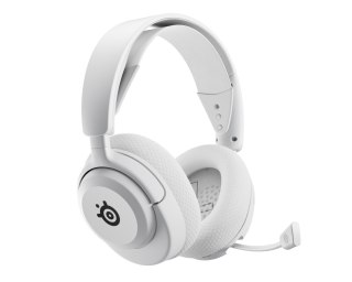 Słuchawki Steelseries Arctis Nova 5P Wireless Zestaw słuchawkowy Bezprzewodowy Opaska na głowę Gaming USB Type-C Bluetooth Biały