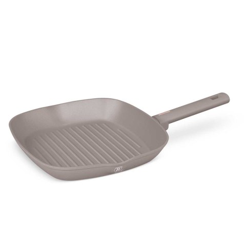 PATELNIA GRILLOWA TYTANOWA 28cm BERLINGER HAUS BH-8096 TAUPE