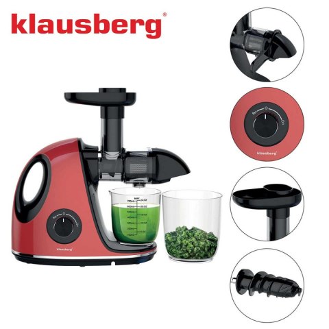 SOKOWIRÓWKA WYCISKARKA WOLNOOBROTOWA KLAUSBERG KB-7865