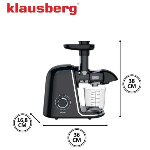 SOKOWIRÓWKA WYCISKARKA WOLNOOBROTOWA KLAUSBERG KB-7866