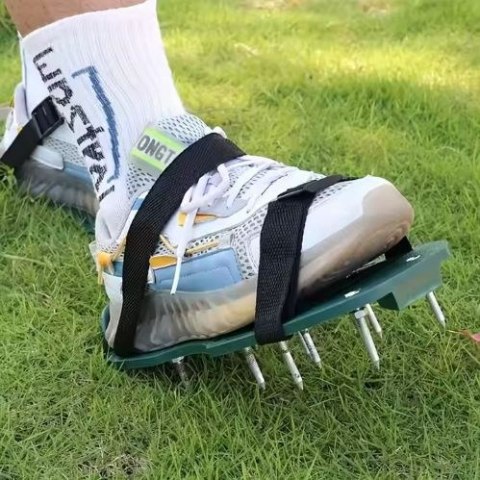 Aerator Wertykulator Nakładki Na Buty Z Kolcami Do Trawy