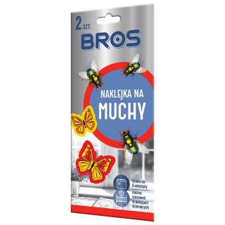 Lep na Muchy Kolorowy 2szt BROS