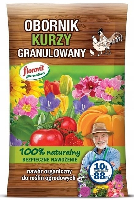 Nawóz Inco Florovit Pro Nat. obornik kurzy 10L