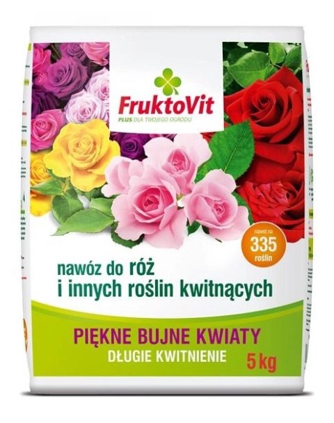Nawóz Inco Fruktovit PLUS róże i kwitnące 5kg