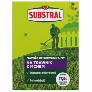 Nawóz Substral do trawnika antymech 1kg /12/
