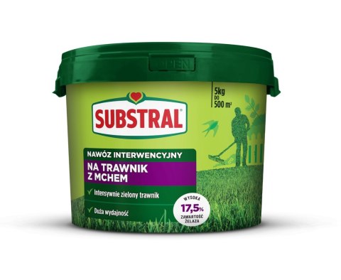 Nawóz Substral do trawnika antymech 5kg