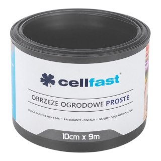 Obrzeże t. płaskie CELL 10cm/dł.9m grafit (30-241)