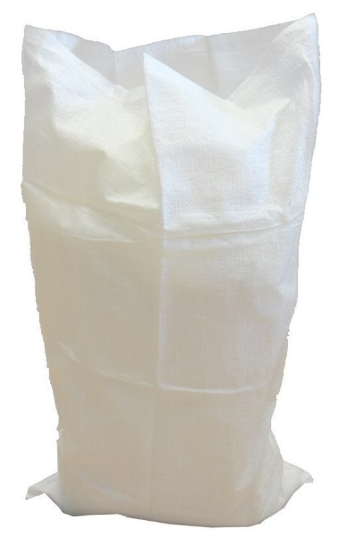 Worek Polipropylen 50x80cm 40g na Zboże, Węgiel Biały