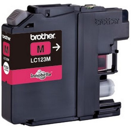 Brother LC | 123M | Magenta | Wkład atramentowy | 600 stron