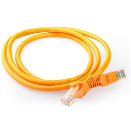 Kabelxpert | CAT 5e | Kabel patch | Nieskręcana para ekranowana (UTP) | Męski | RJ-45 | Męski | RJ-45 | Pomarańczowy | 0,5 m