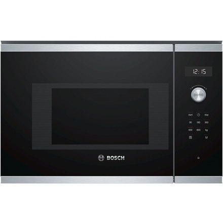 Bosch | BFL524MS0 | Kuchenka mikrofalowa | Do zabudowy | 20 L | 800 W | Czarny
