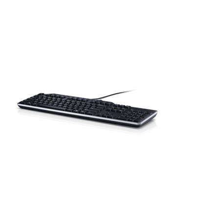 Dell | KB-522 | Multimedia | Przewodowa | PL | Czarna | Hi-Speed USB 2.0 | Angielski | Klawiatura numeryczna