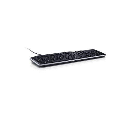 Dell | KB-522 | Multimedia | Przewodowa | PL | Czarna | Hi-Speed USB 2.0 | Angielski | Klawiatura numeryczna