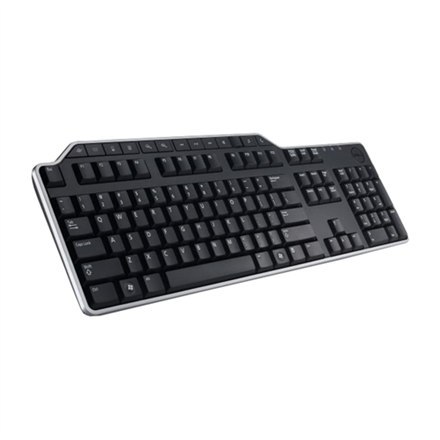 Dell | KB-522 | Multimedia | Przewodowa | PL | Czarna | Hi-Speed USB 2.0 | Angielski | Klawiatura numeryczna